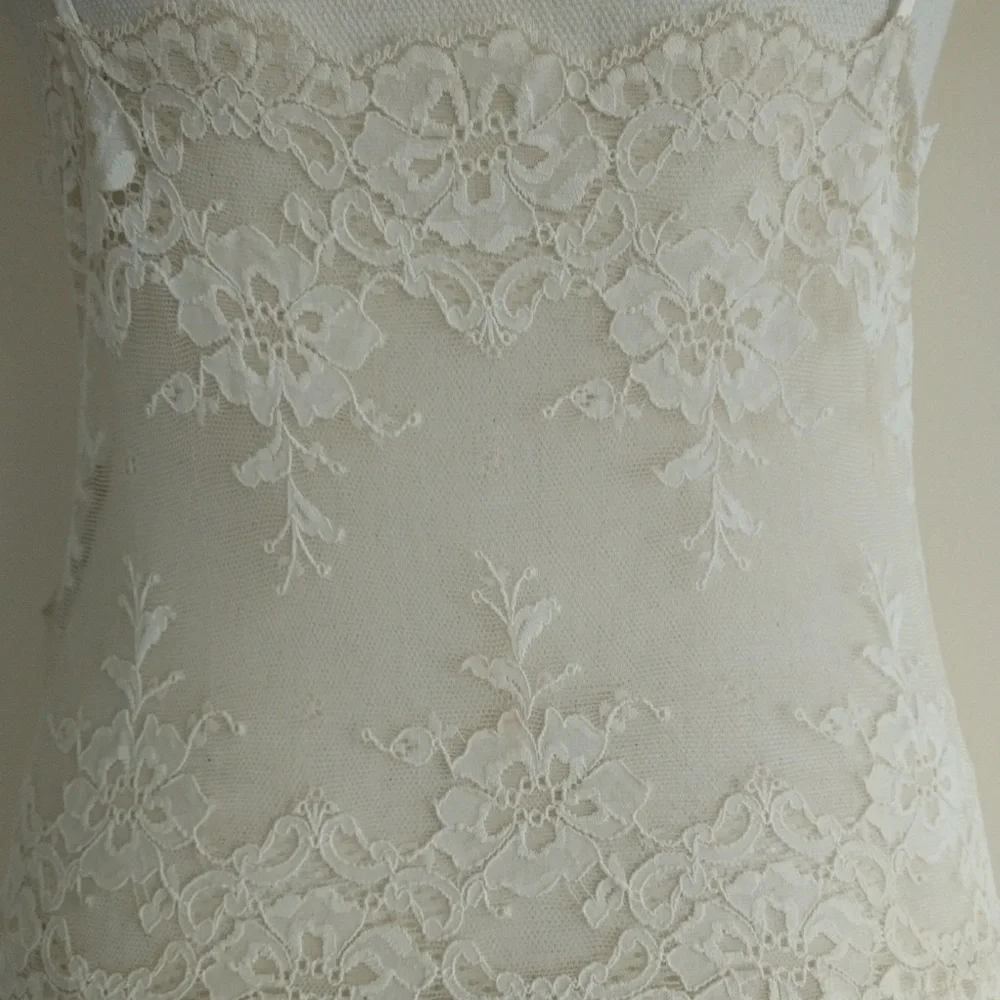 Vintage Victoria's Secret Long Lace Gown Bridal - Picture 6 of 8